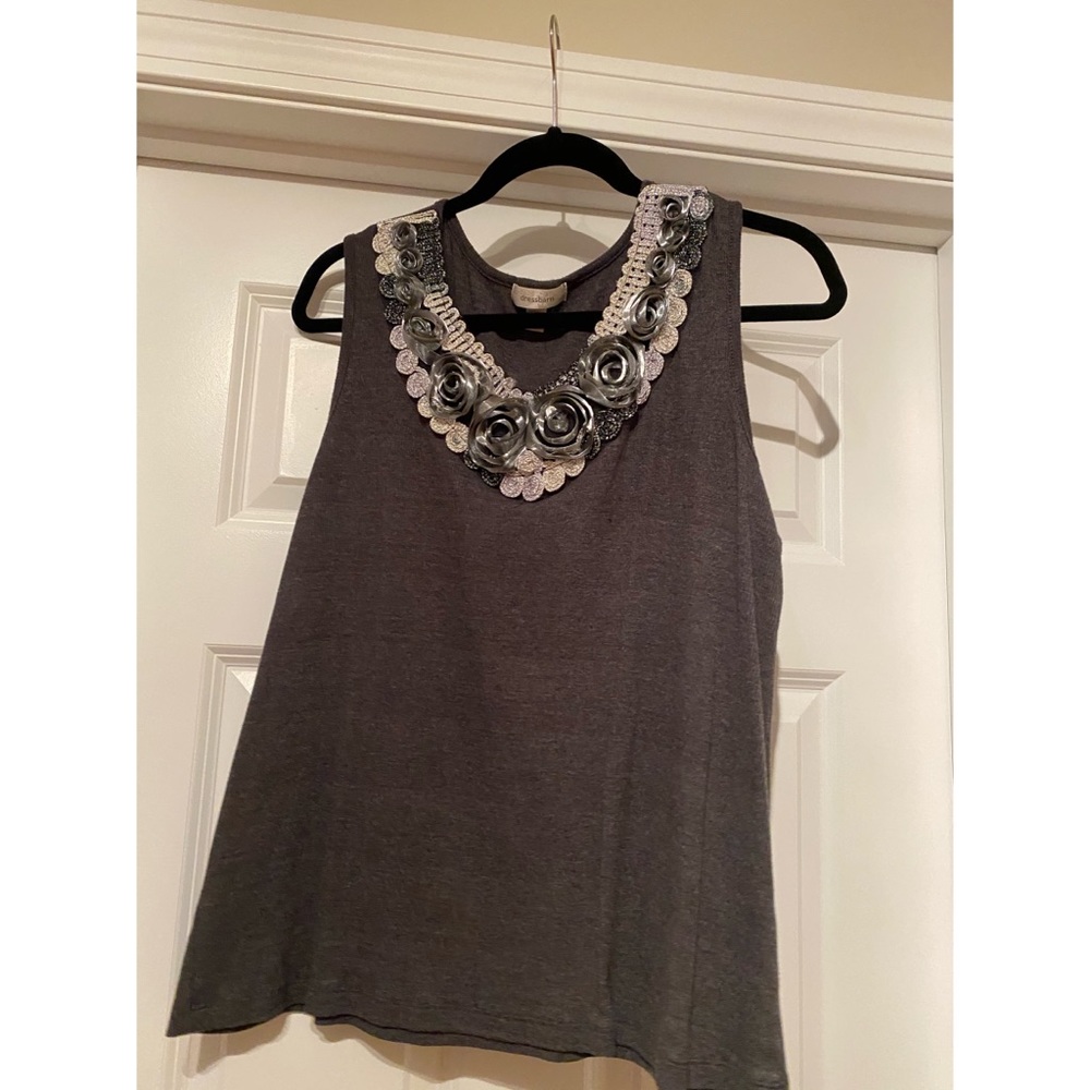 Flower detail tank 2x